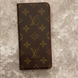 Authentic Louis Vuitton IPhone  XS Max pholio